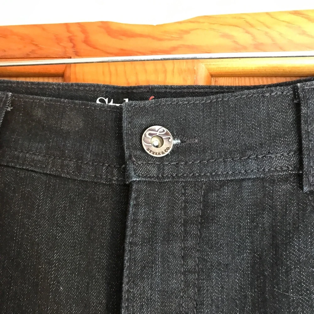 NWT Style & Co. Women's Black Jeans, 14 Short - Picture 4 of 5
